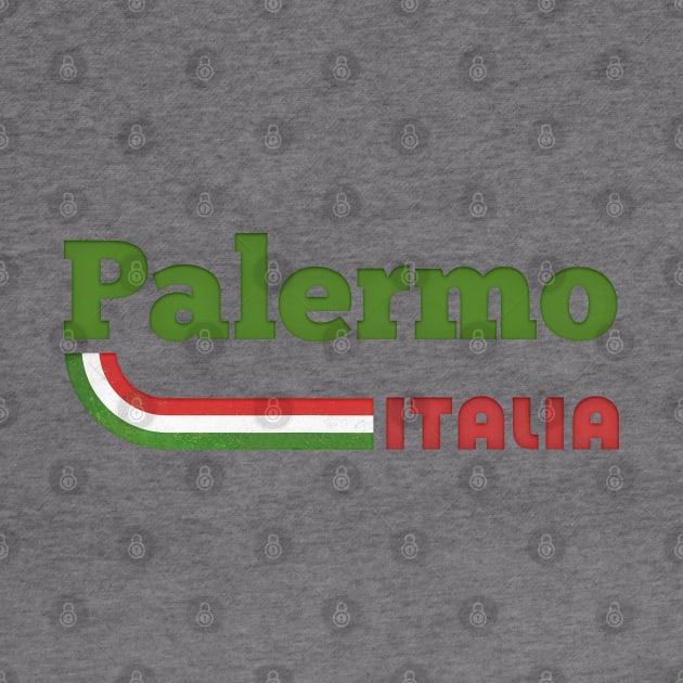 Palermo, Italia // Retro Italian Region Design by DankFutura